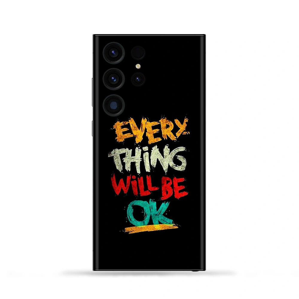 Every Thing Will Be Ok Mobile Skin