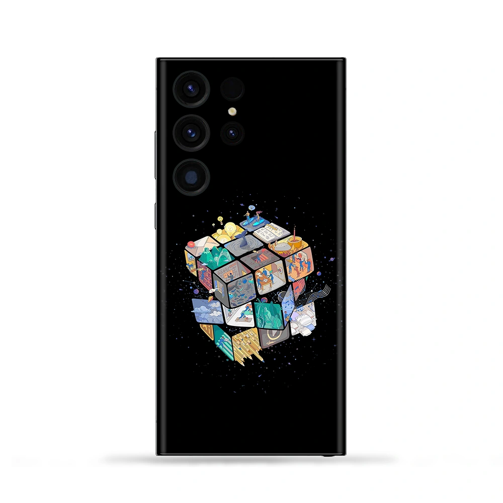 Rubik's Cube Mobile Skin