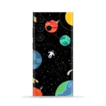 Astronaut In Solar System Mobile Skin