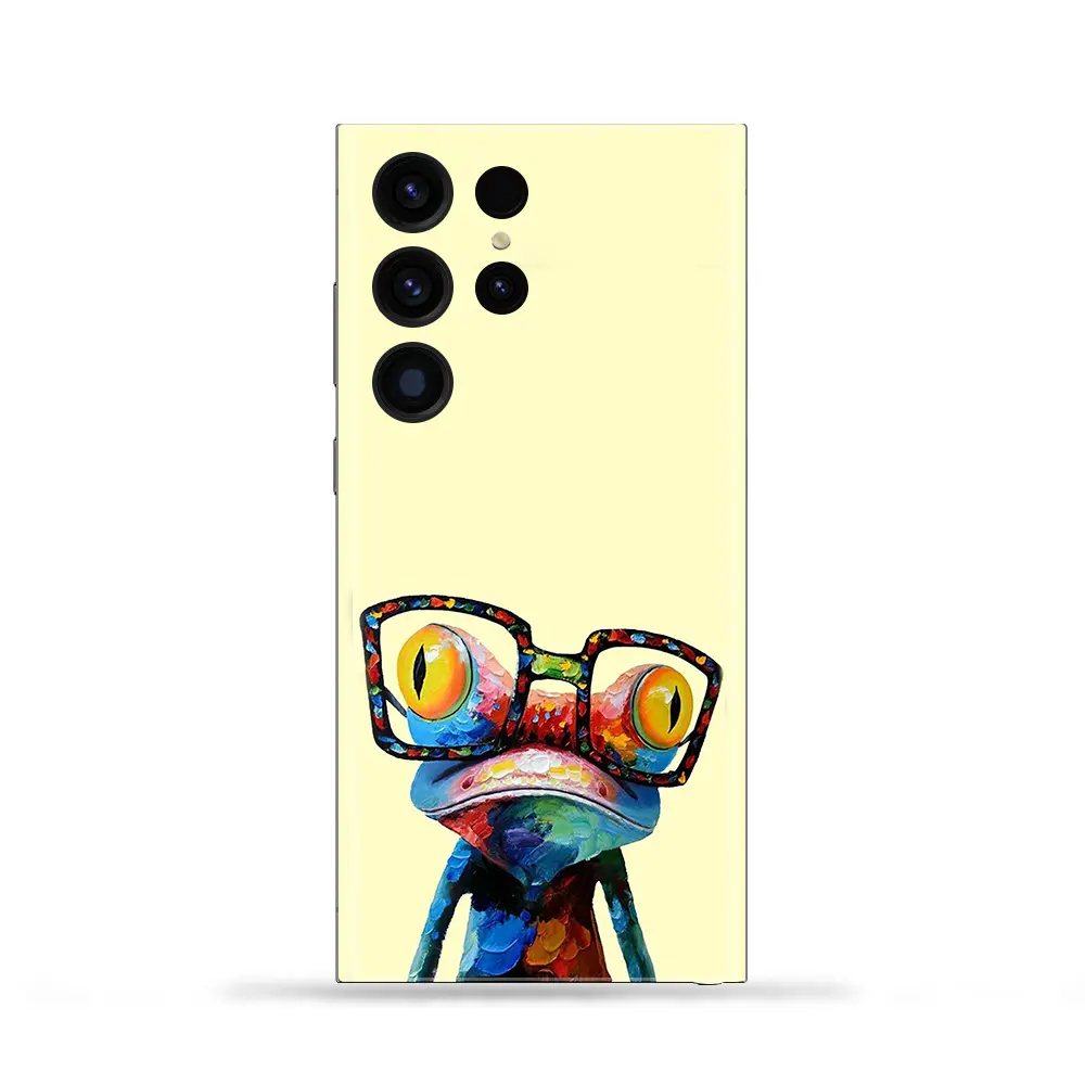 Frog With Glasses Mobile Skin