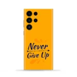 Never Give Up Mobile Skin