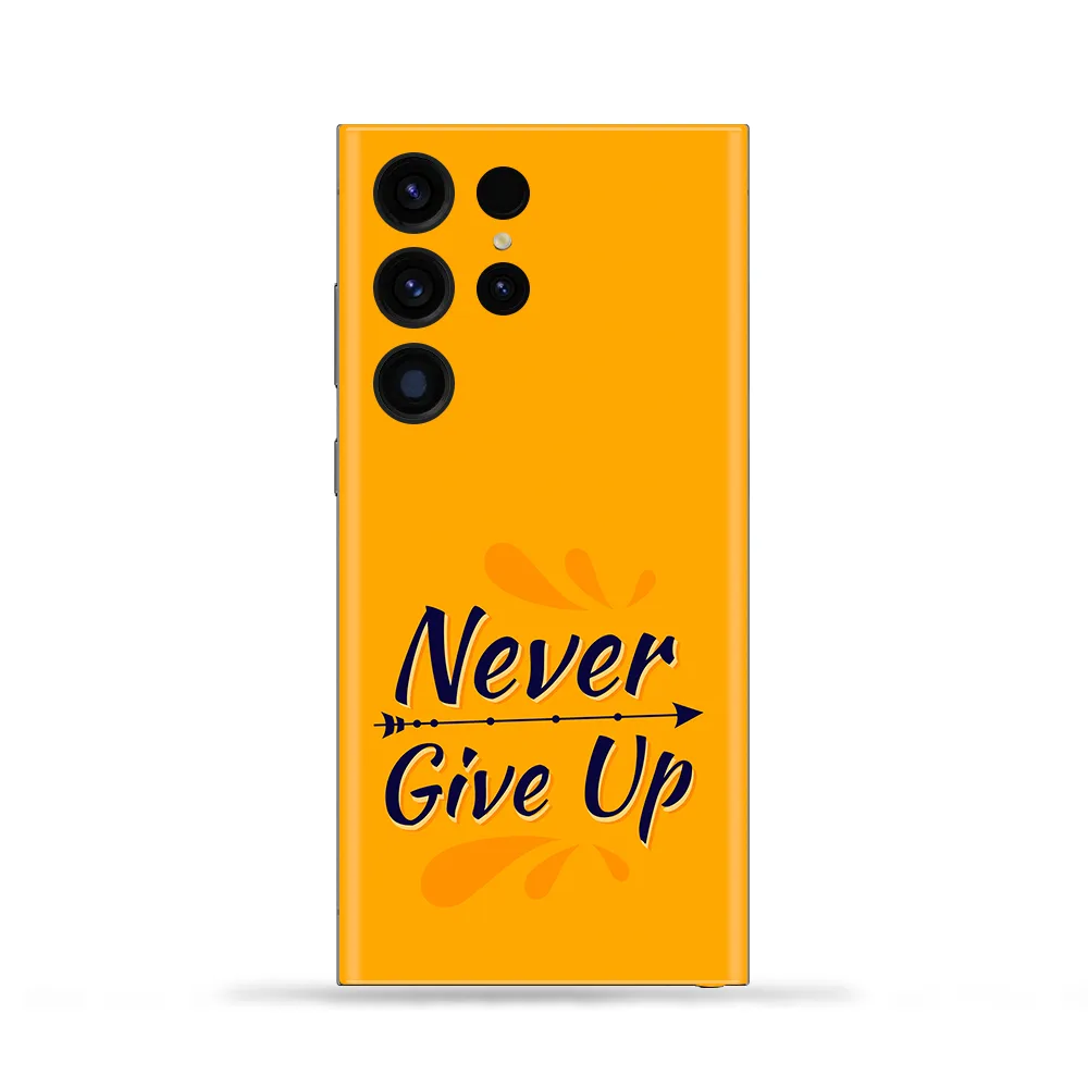 Never Give Up Mobile Skin