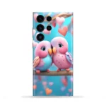 Cute Lovely Birds Mobile Skin