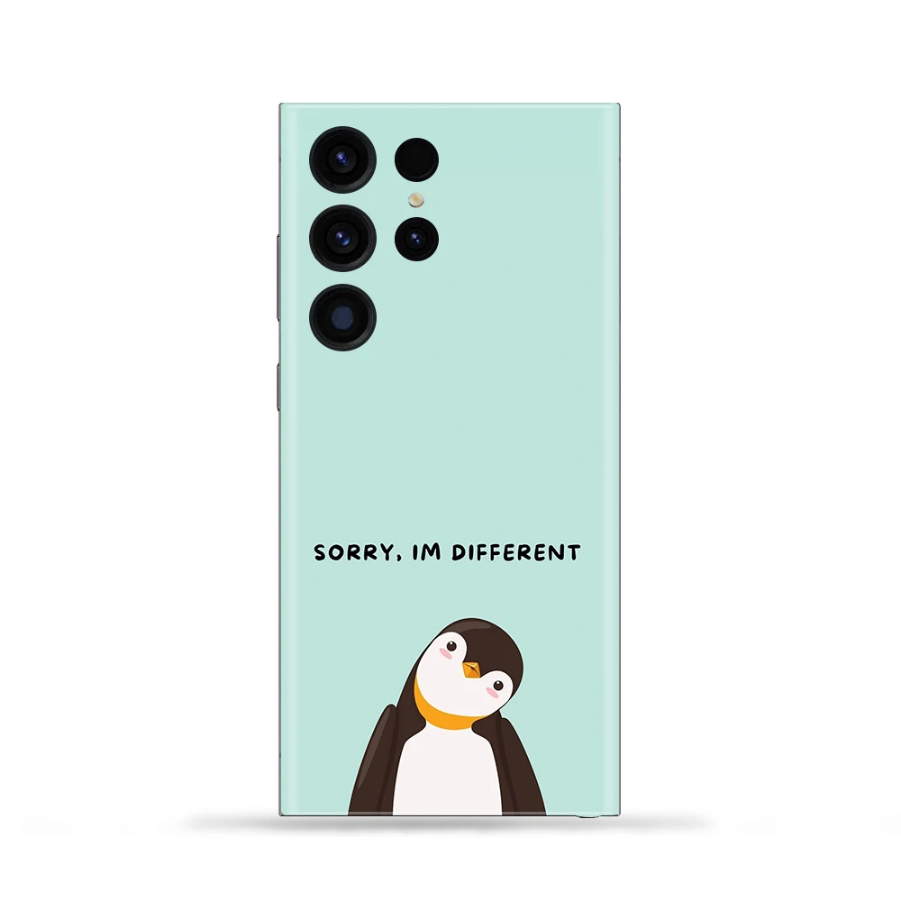 Funny Penguin Mobile Skin