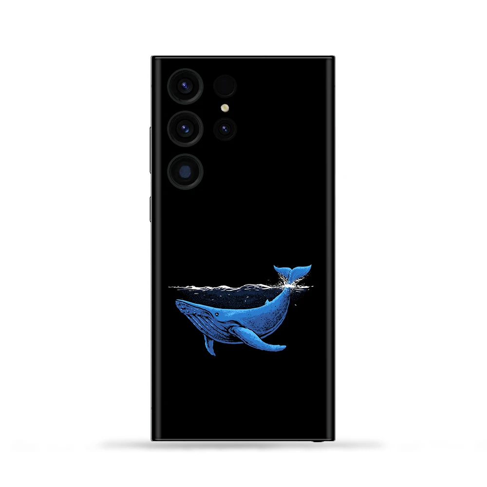 Blue Whale Mobile Skin