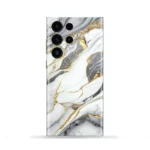 White Seamless Marble Mobile Skin