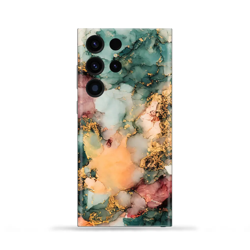 Colorful Marble Mobile Skin