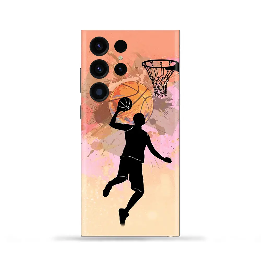 Hand Drawn Basketball Mobile Skin