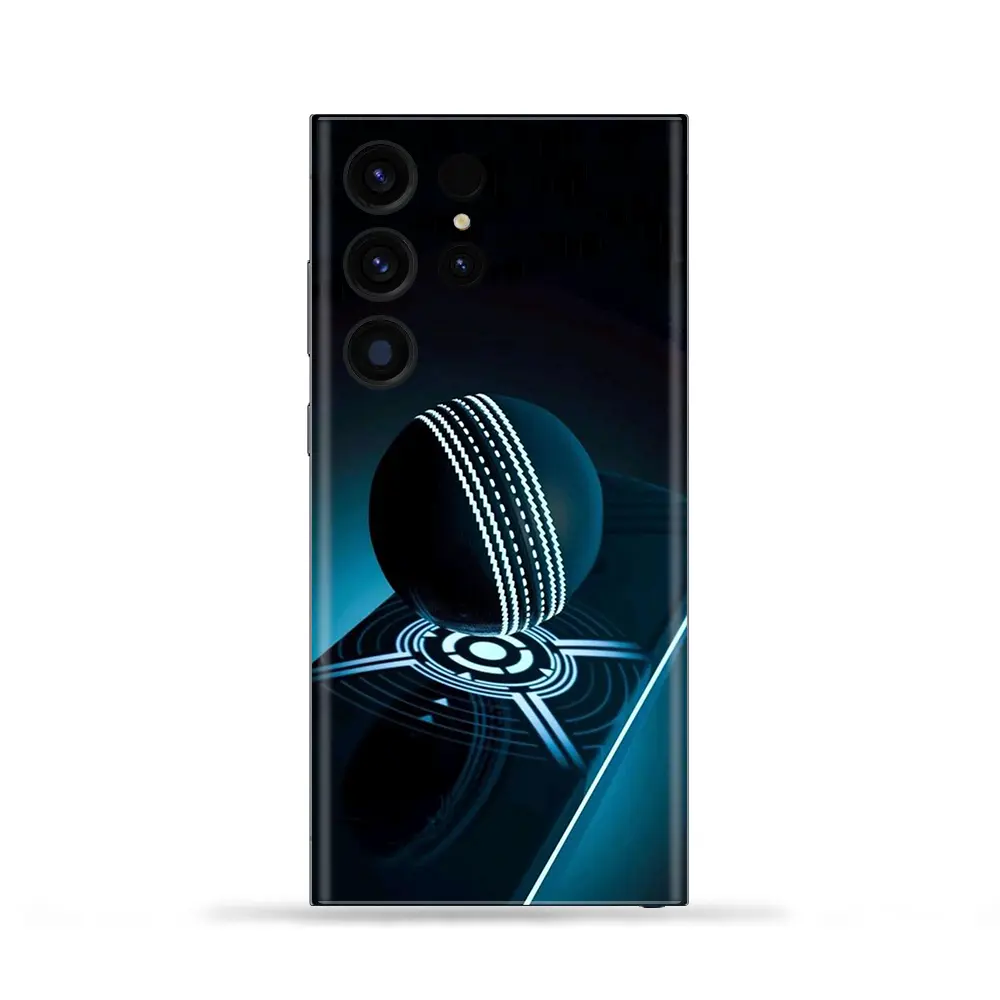 Cricket Bat And Ball Mobile Skin