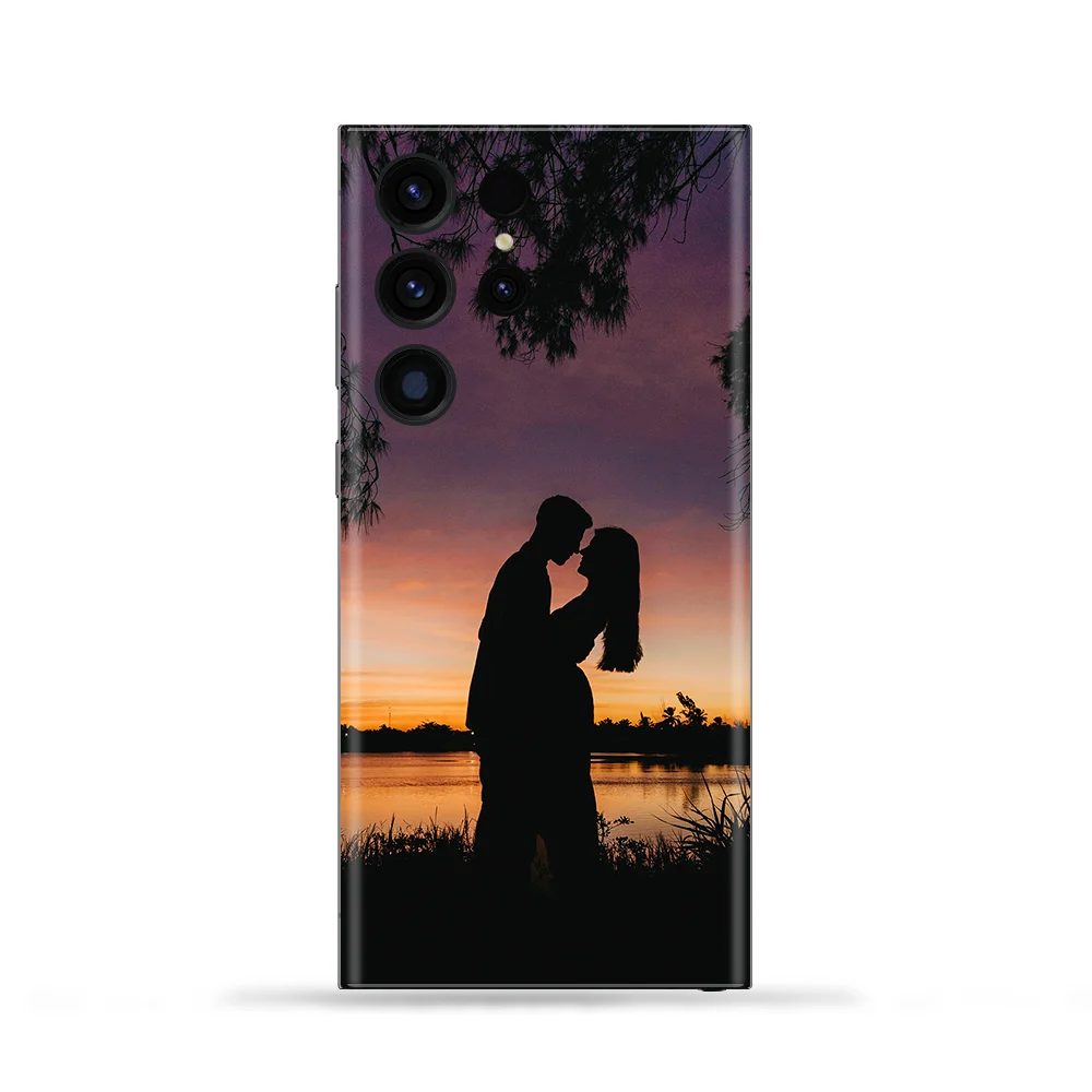 Couple at Sunset Mobile Skin