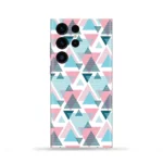 Abstract Triangles Pattern Mobile Skin