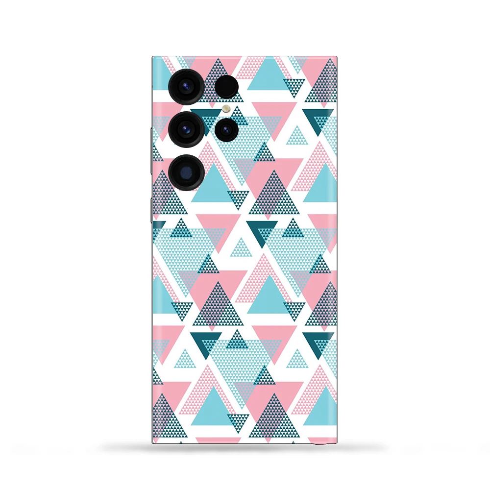 Abstract Triangles Pattern Mobile Skin