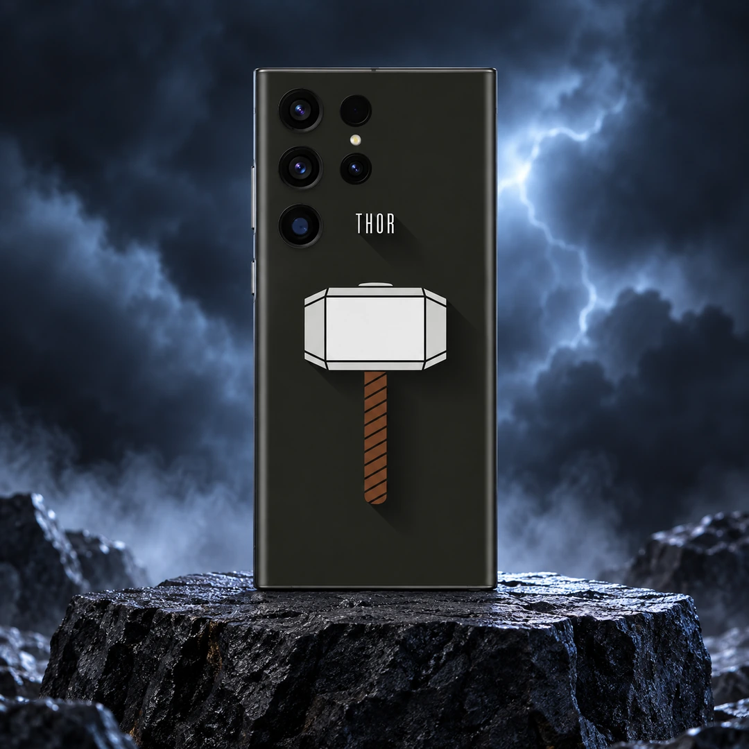 Thor Hammer Mobile Skin - Storm studio hero Thor Hammer Mobile Skin, storm studio hero