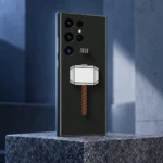 Thor Hammer Mobile Skin, angled granite display