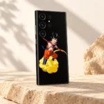Flying Nimbus Goku Mobile Skin shown in a sunlit sandstone studio