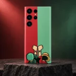 Luffy & Zoro Friendship Mobile Skin shown studio hero on charcoal plinth
