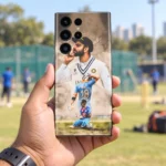 Virat Kohli cricket photo montage mobile skin - cricket ground lifestyle