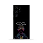 Cool Boy Neon Art Mobile Skin