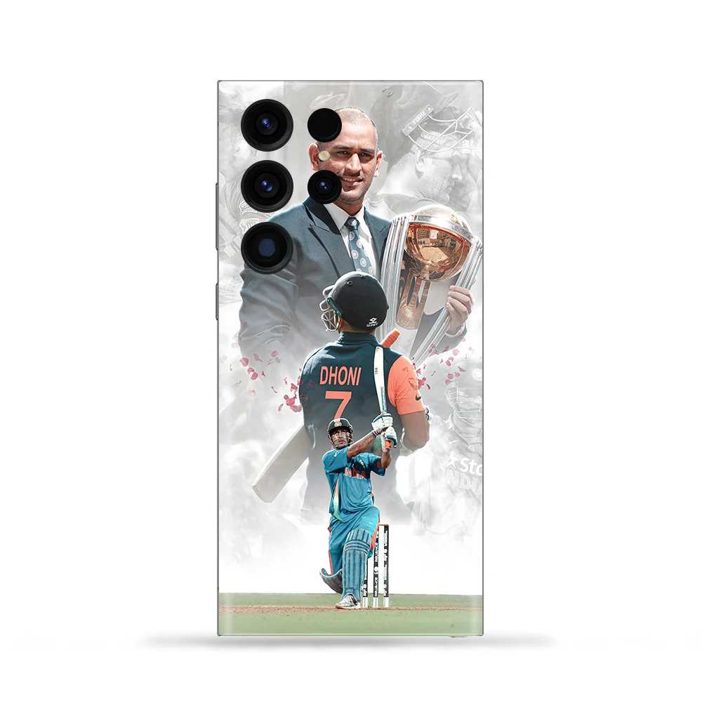 Dhoni Photo Mobile Skin