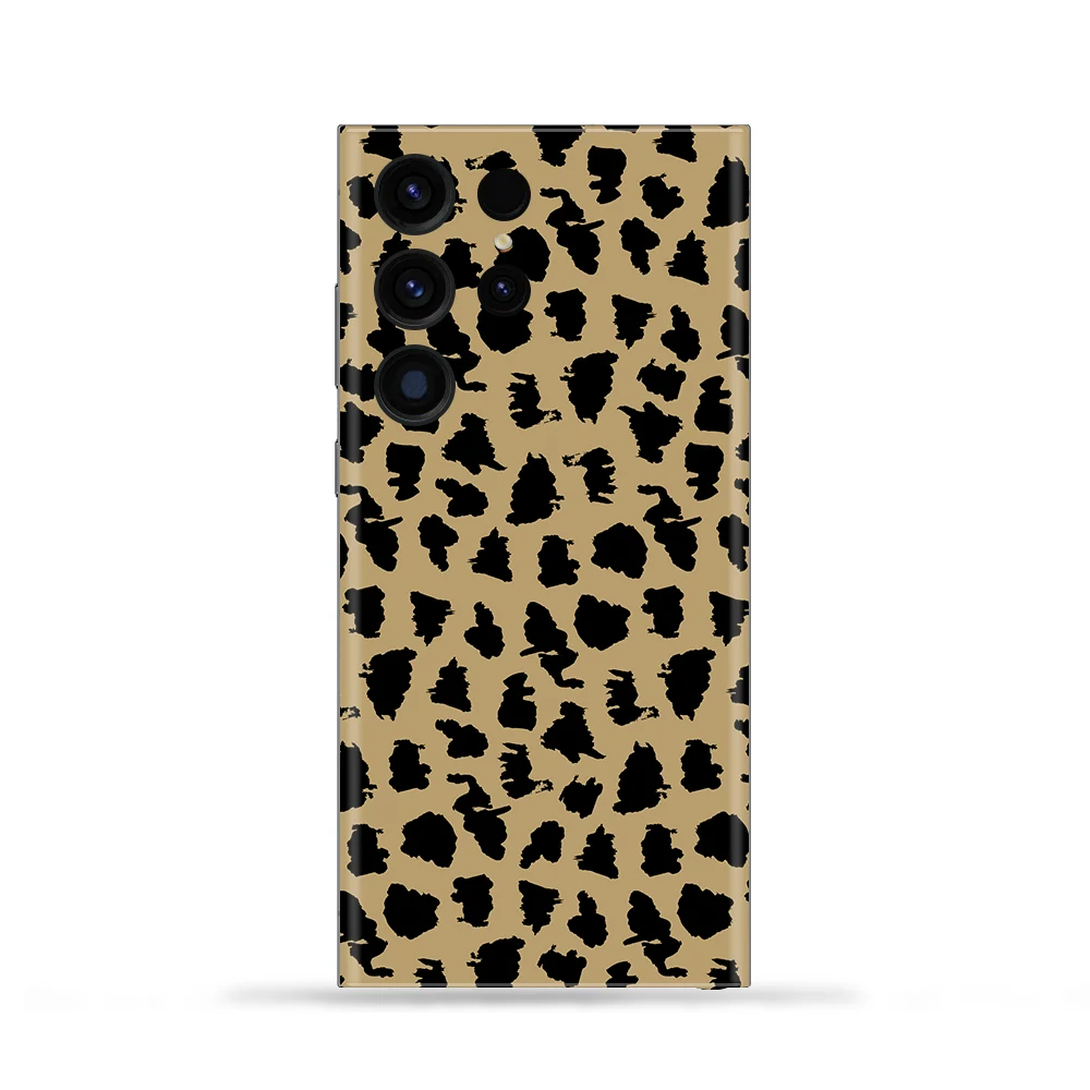 Leopard Print Pattern Mobile Skin