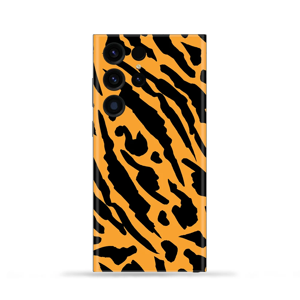 Tiger Print Pattern Mobile Skin