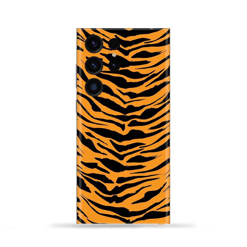 Tiger Stripes Pattern Mobile Skin