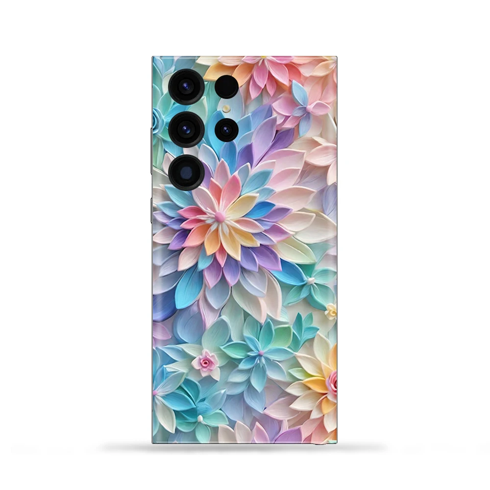 Brightly Colored Flowers Mobile Skin