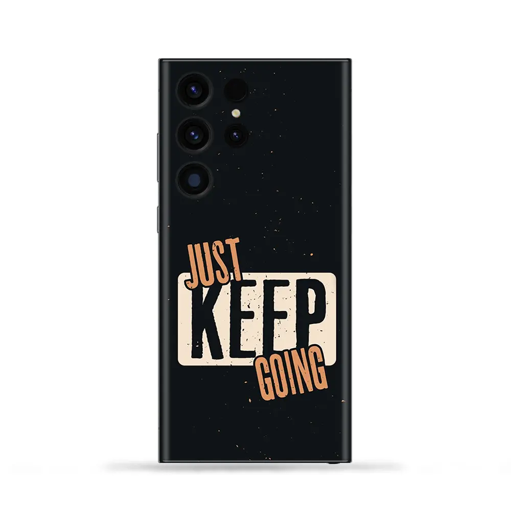 Just Keep Going Mobile Skin