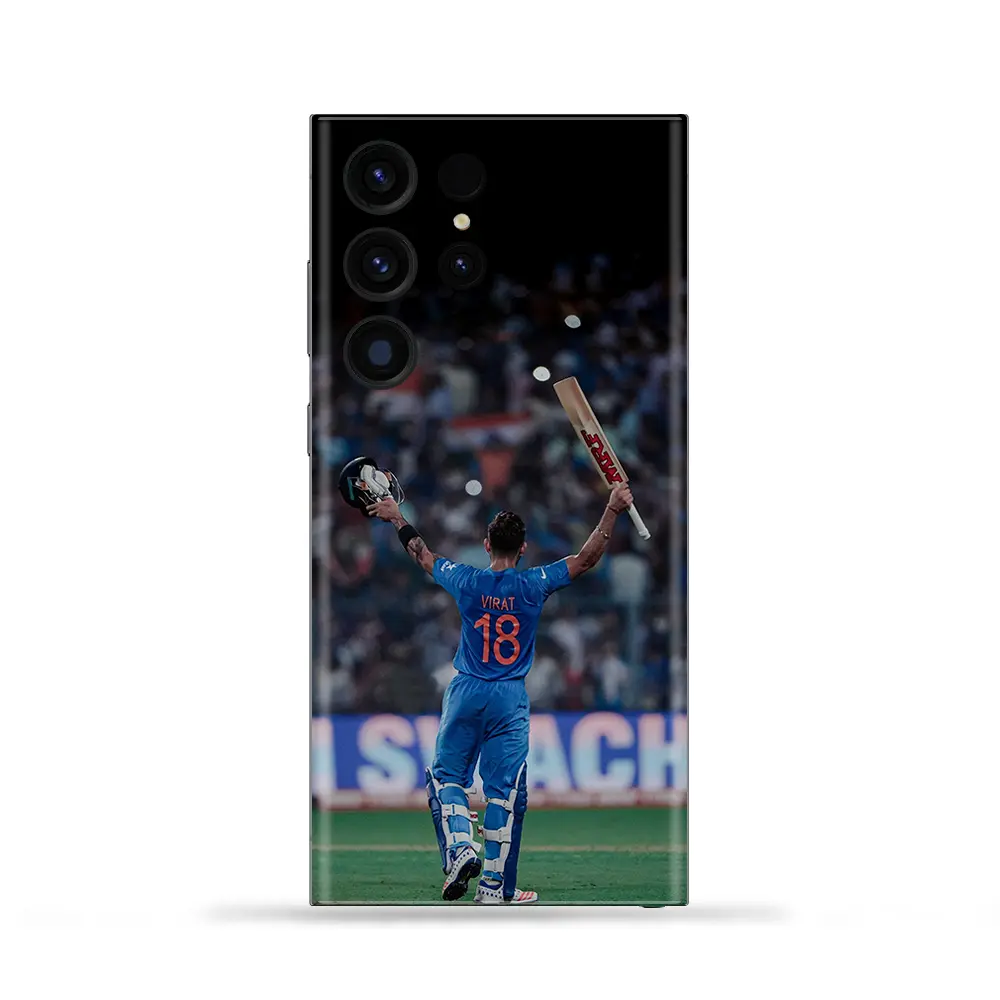 Virat Kohli Photo Mobile Skin