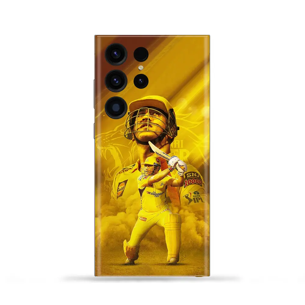 Dhoni Photo Mobile Skin