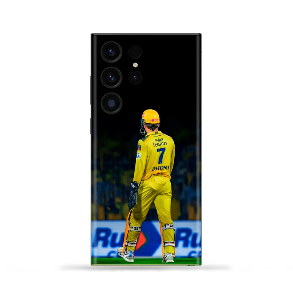 Dhoni Photo Mobile Skin