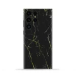 Black and Gold Marble Mobile Skin