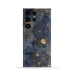Blue Texture Marble Mobile Skin
