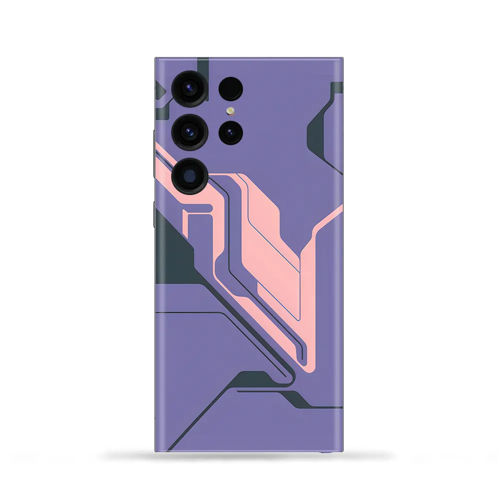 Cyberpunk Lavender Mobile Skin