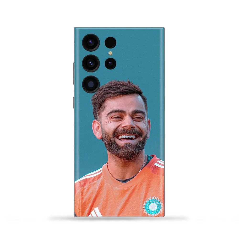 Virat Kohli Photo Mobile Skin