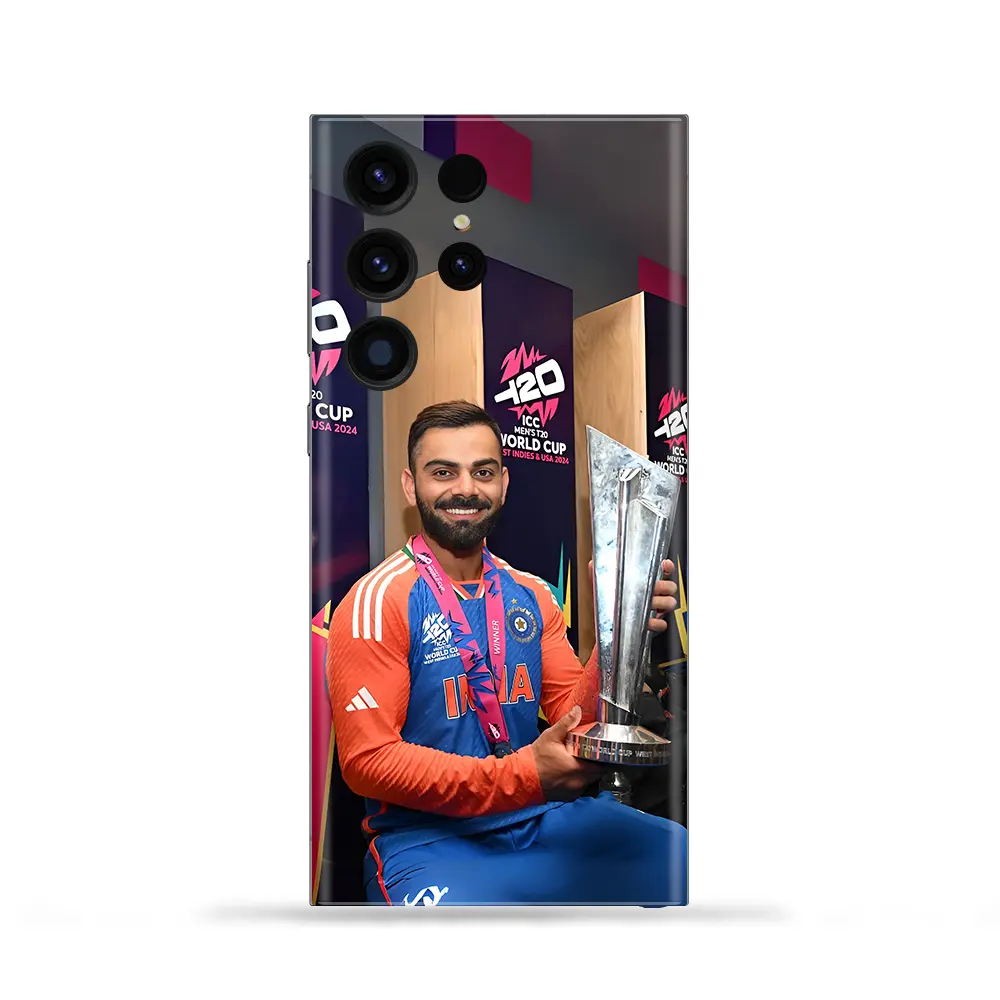 Virat Kohli Photo Mobile Skin