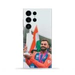 Virat Kohli Photo With Trophy Mobile Skin