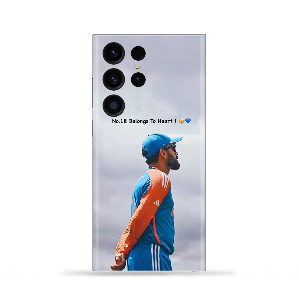 Virat Kohli Photo Mobile Skin