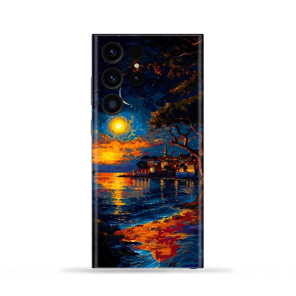 Sunset Painting Mobile Skin