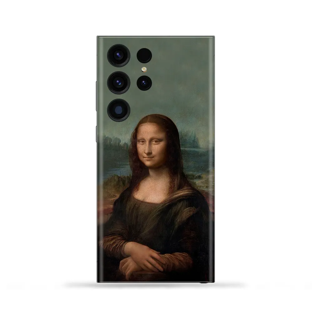 Mona Lisa Painting Mobile Skin