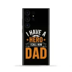 Dad Super Hero Mobile Skin