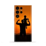 Dad Super Hero Mobile Skin