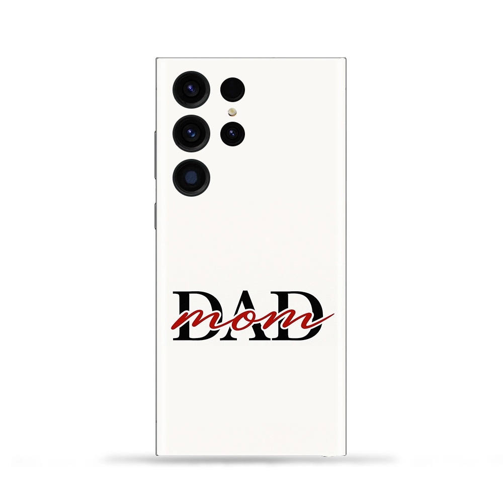 Mom Dad Mobile Skin