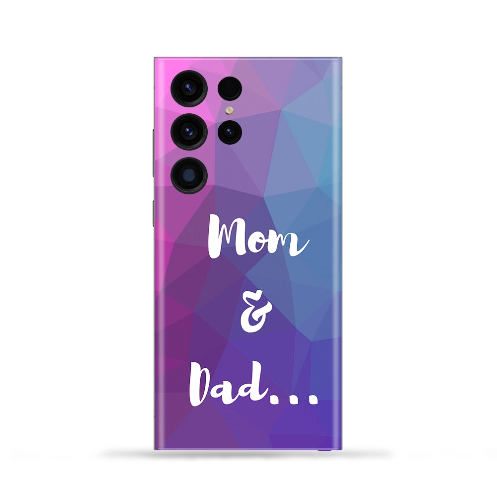 Mom Dad Mobile Skin