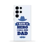 Dad Super Hero Mobile Skin