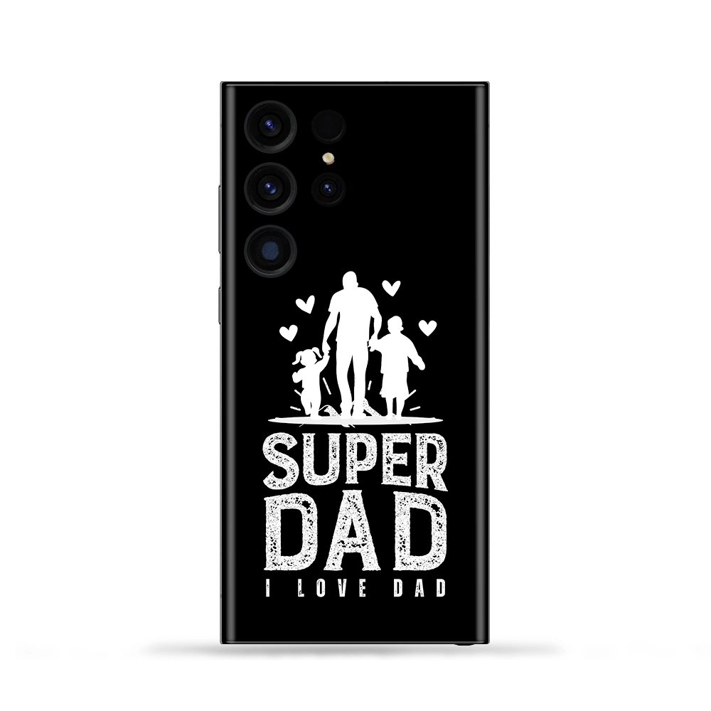 Super Dad Mobile Skin