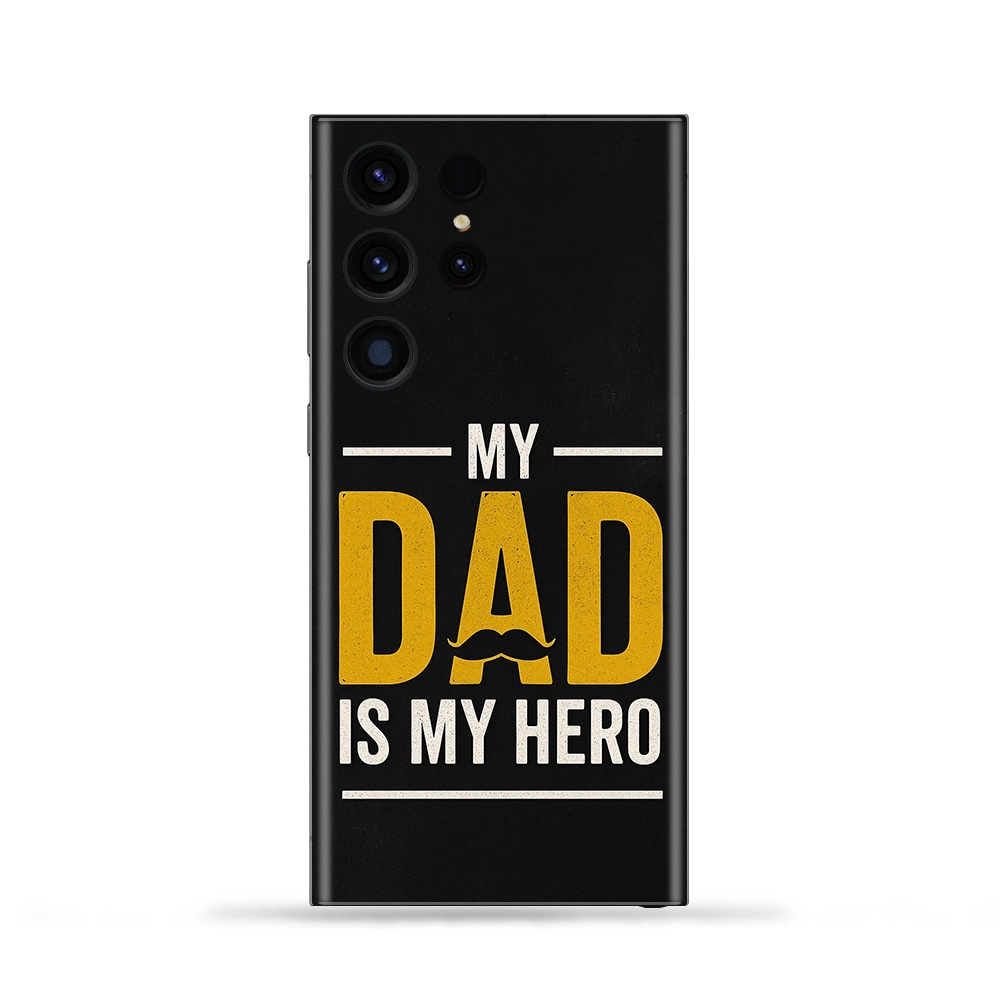 Dad Super Hero Mobile Skin