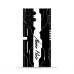 Futuristic Tech Customized Name Mobile Skin