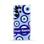 Evil Eye Custom Name Mobile Skin