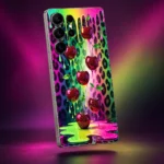 Neon Cherries Mobile Skin alternate product view